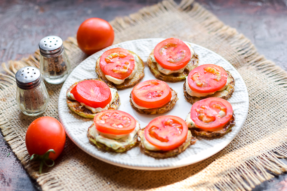 рецепт кабачки с помидорами и чесноком фото 8